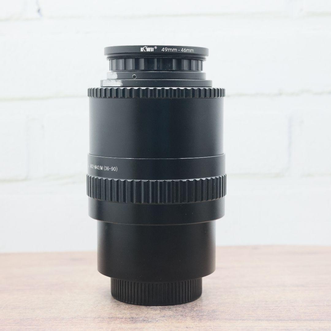 PENTACON AV 80mm F2.8【 改造品：M42マウントヘリコイド】