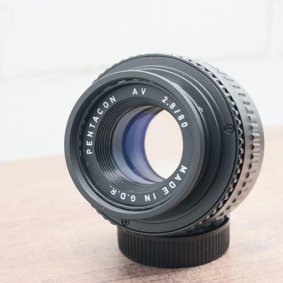 PENTACON AV 80mm F2.8【 改造品：M42マウントヘリコイド】