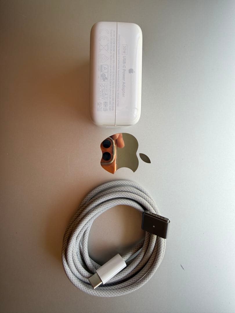 Apple純正 MagSafe 3ケーブル30W充電アダプタ A2164