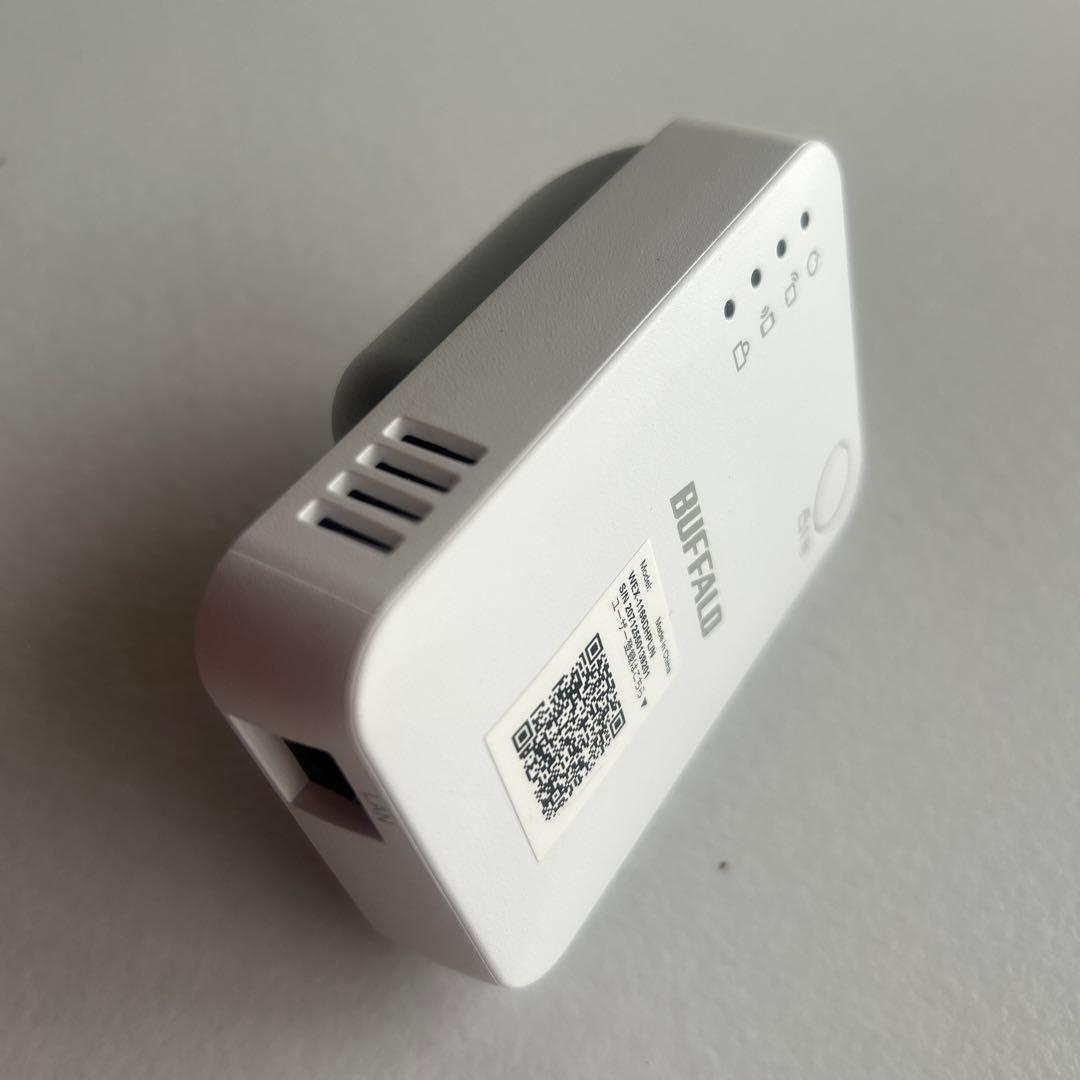 BUFFALOのWi-Fi6ルーター➕中継機セット初期化済み