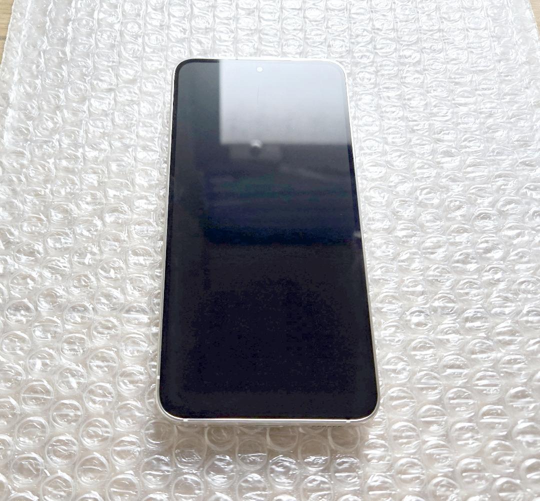 美品 au Galaxy S23 SCG19 クリーム 公式SIMフリー