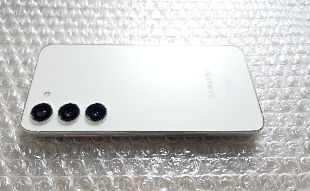 美品 au Galaxy S23 SCG19 クリーム 公式SIMフリー