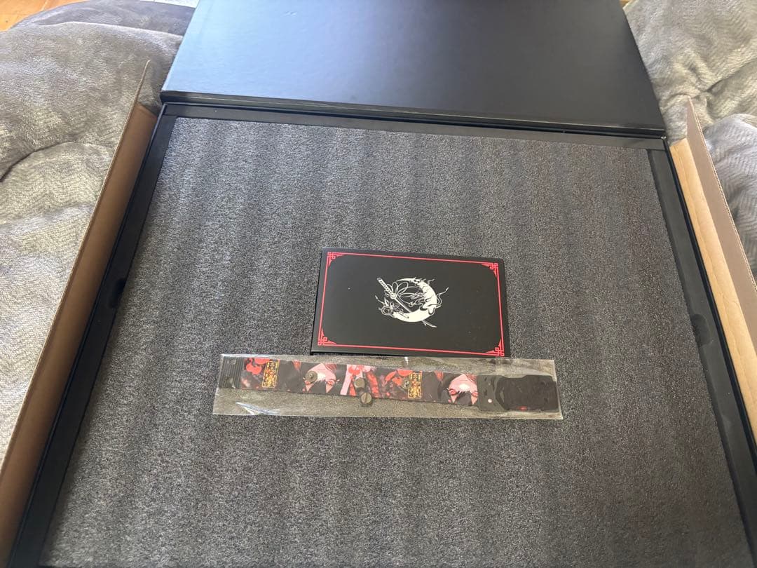 未使用新品　AbyssGaming 紅玉 ガラスマウスパッド　外箱破れ