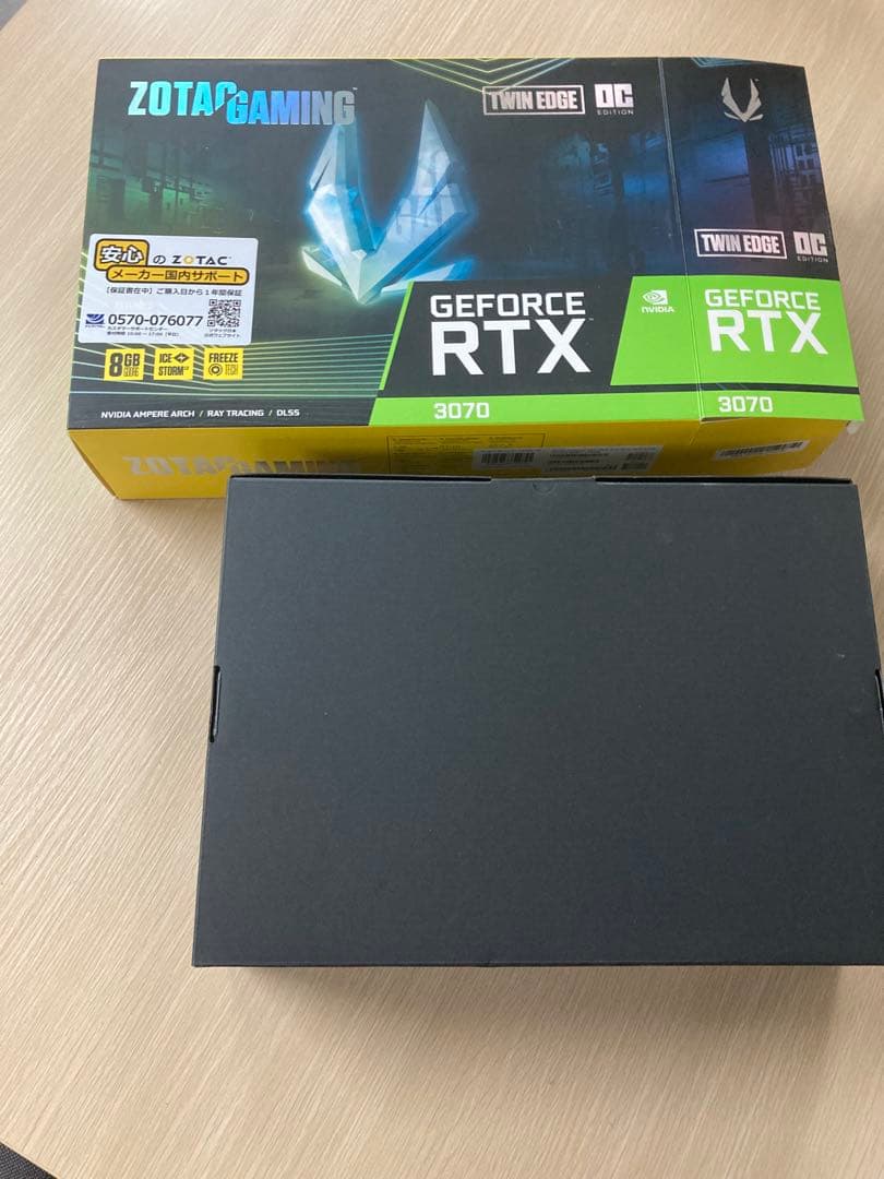 新品未使ZOTAC GEFORCE RTX 3070 TWIN EDGE OC