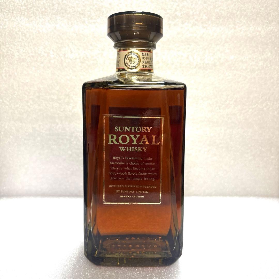 【未開栓】サントリーウイスキーローヤルスリムオールドボトル　700ml 43%