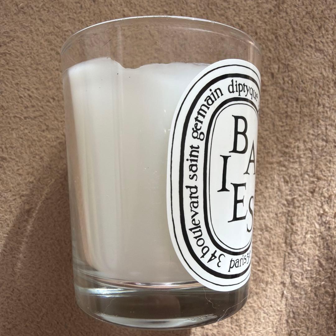 diptyque BAIES アロマキャンドル残量沢山ミニソープ付き