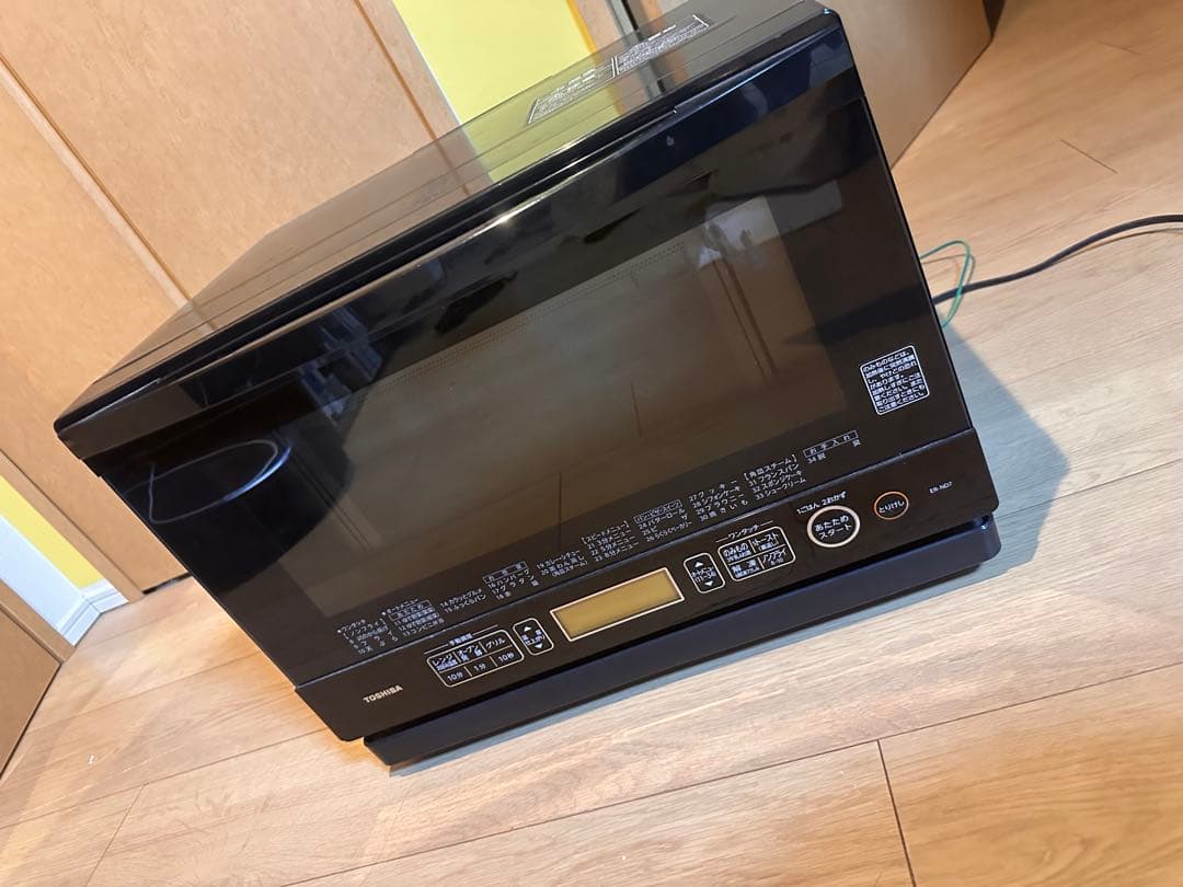 【値下】東芝 過熱水蒸気オーブンレンジ ER-ND7(K) ブラック｜説明書付き