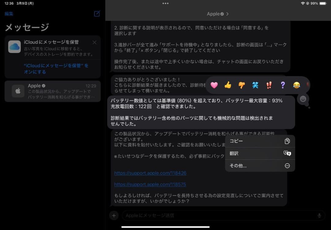 iPad Air 10.9インチ ブルー 256GB WIFIモデルApple