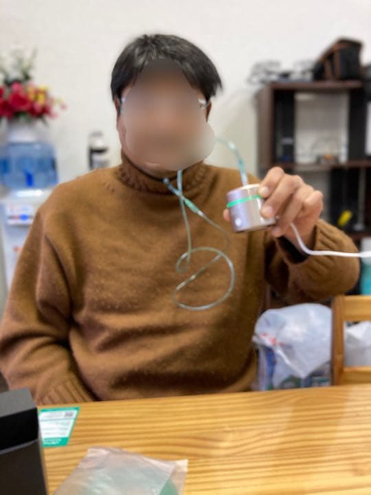 新品　足のむくみ緩和に　携帯型水素水発生機能付き　水素分子発生器　BubbleQ