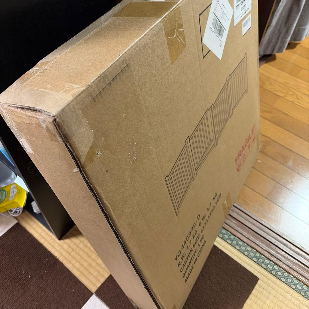Oapety ペットゲート ドア付き 置くだけ 犬 ゲート ペットフェンス