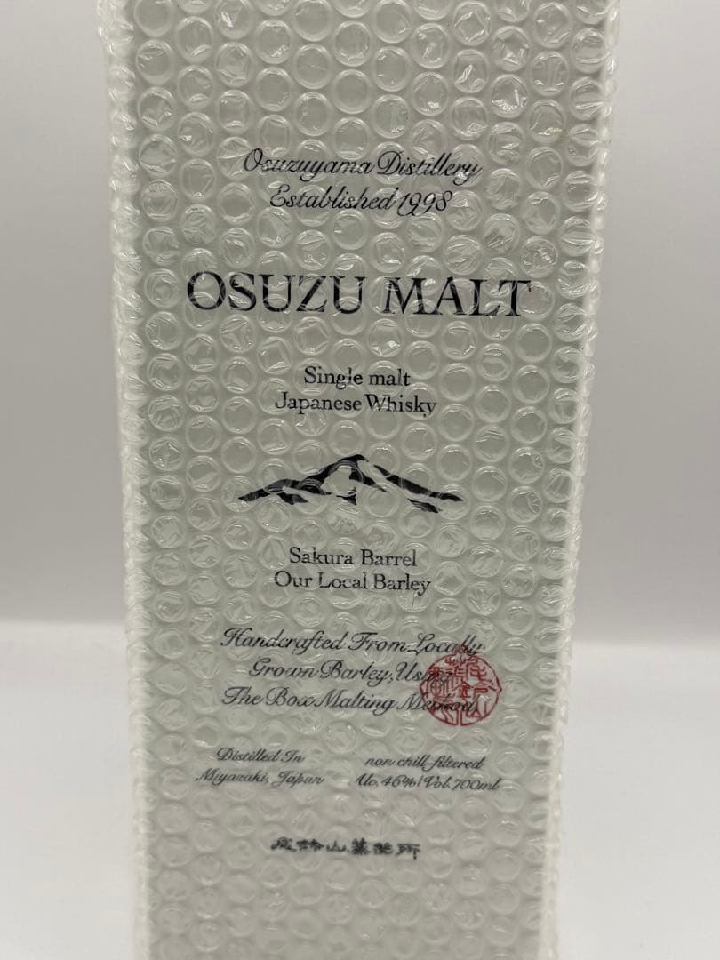 【新品未開封】OSUZU MALT シングルモルトウイスキー 700ml【2】¨̮⃝