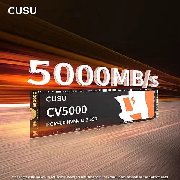 【SSD 1TB】CUSU CV5000 M.2 NVMe PCIe4.0 x4