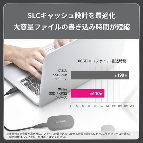 キオクシア KIOXIA SSD 外付け 500GB USB3.2 Gen2＜＞