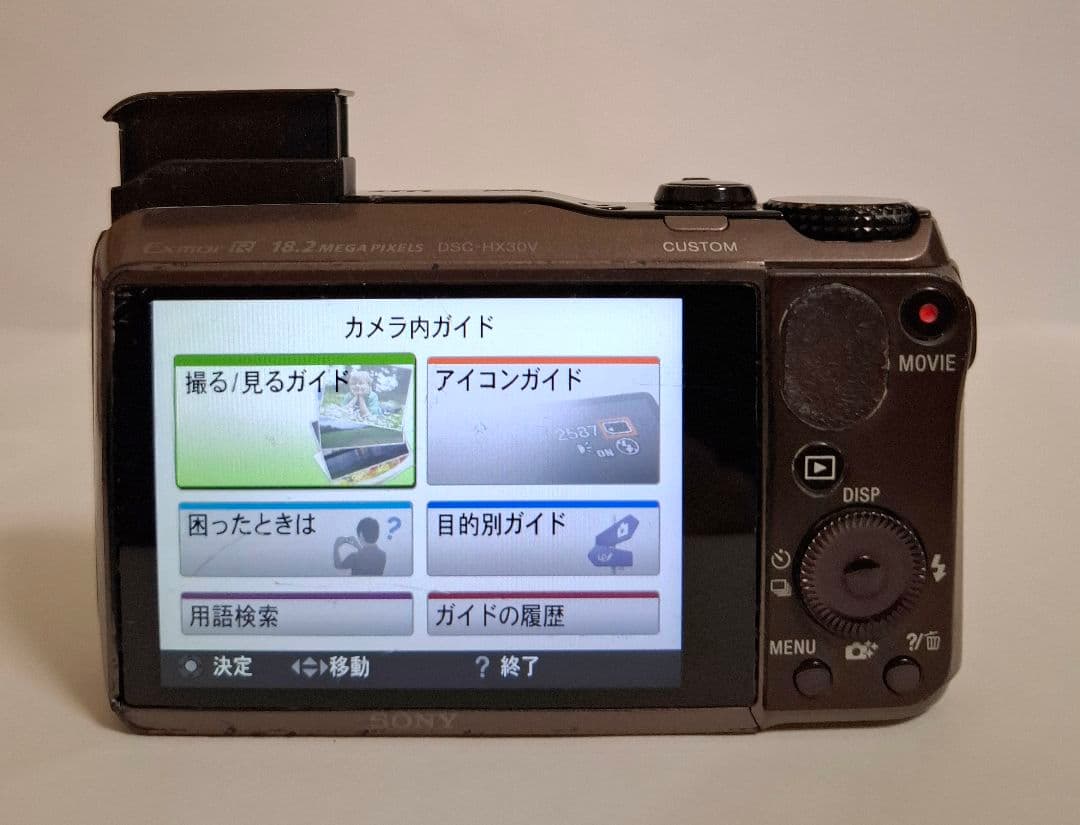ジャンク品スマホに転送可能 Cyber-shot DSC-HX30Vコンテジ