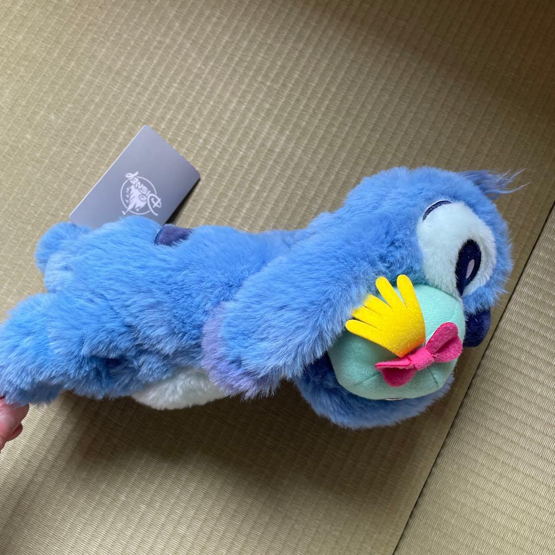 スティッチ＆スクランプ筆箱　ぬいぐるみ風　ペンケースStitchレア