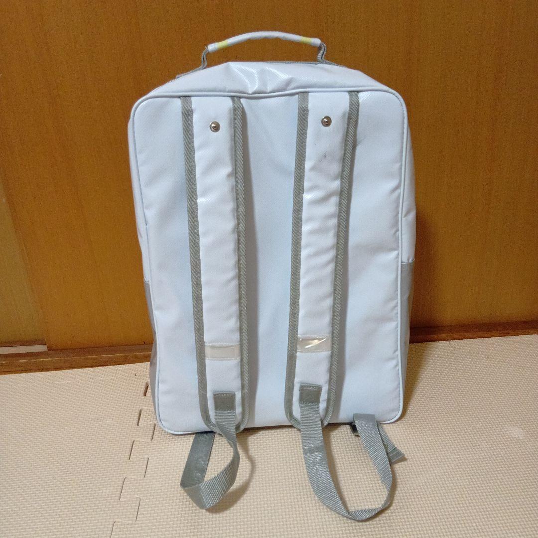 非常用持ち出しリュック　避難バックパック白　 十字マーク　保健　防災　地震　備蓄