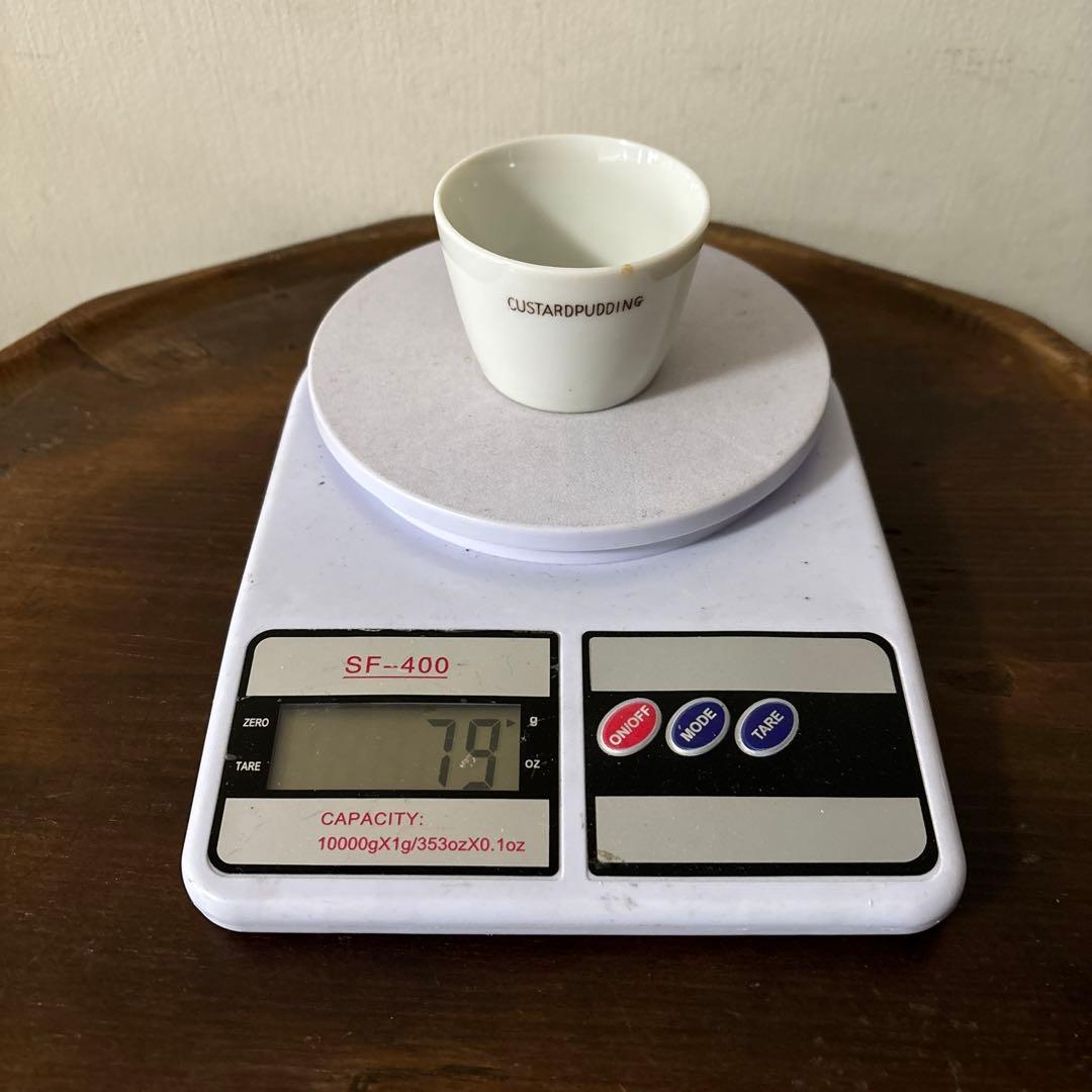 古い不二家プリンカップ　１点　③アンティーク　昭和レトロ　骨董　酒器　盃