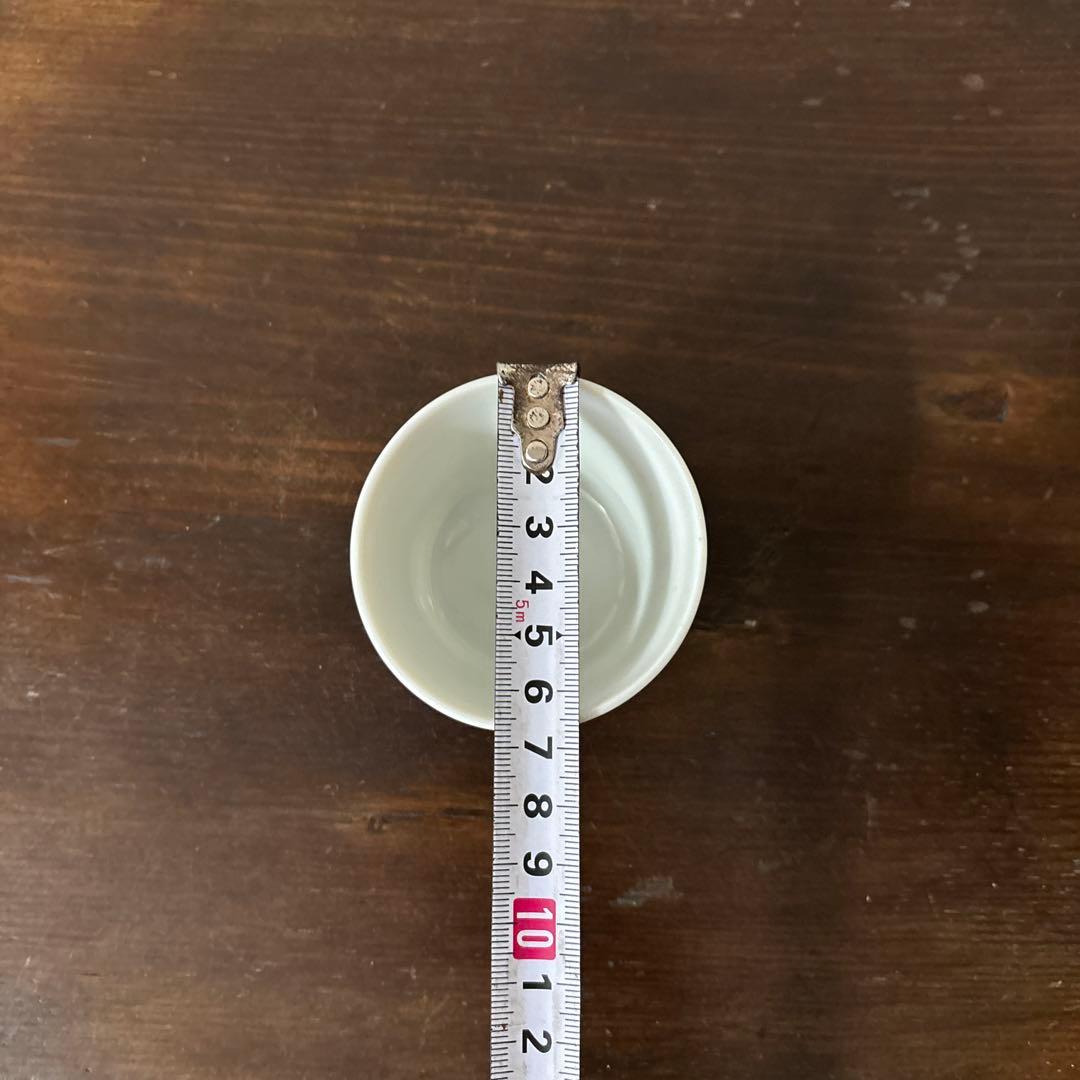 古い不二家プリンカップ　１点　③アンティーク　昭和レトロ　骨董　酒器　盃