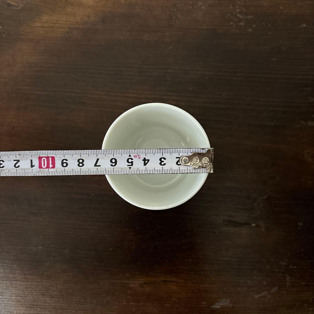 古い不二家プリンカップ　１点　③アンティーク　昭和レトロ　骨董　酒器　盃