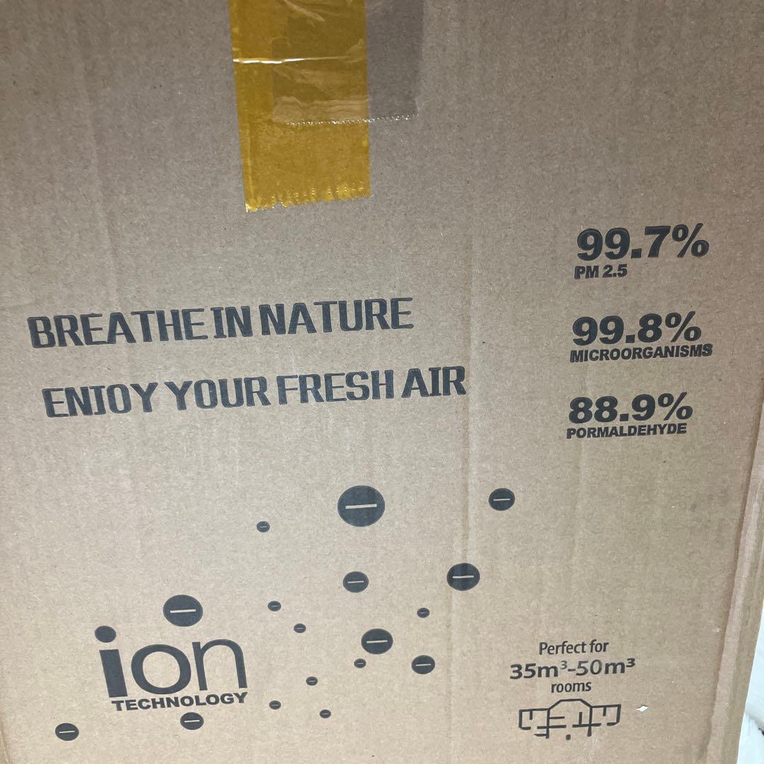 AIR PURIFIER 空気清浄機 ホワイト　美品　リモコン　説明書付き