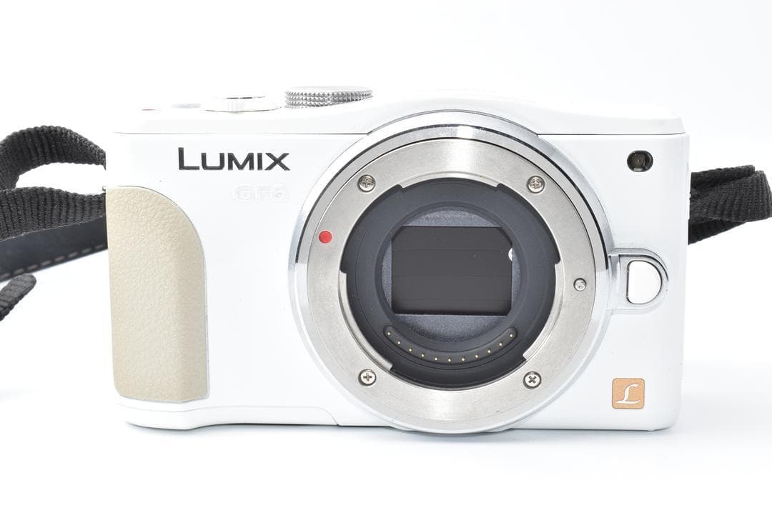 【動作未確認】Panasonic LUMIX DMC-GF6 ホワイト ボディ