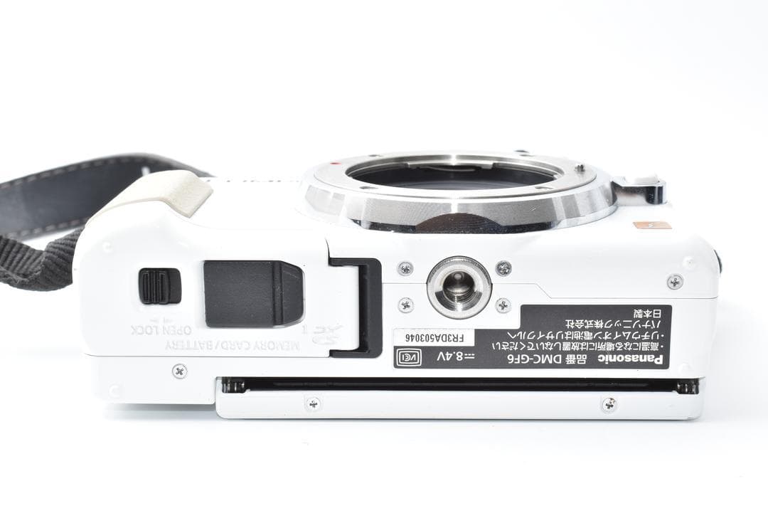 【動作未確認】Panasonic LUMIX DMC-GF6 ホワイト ボディ
