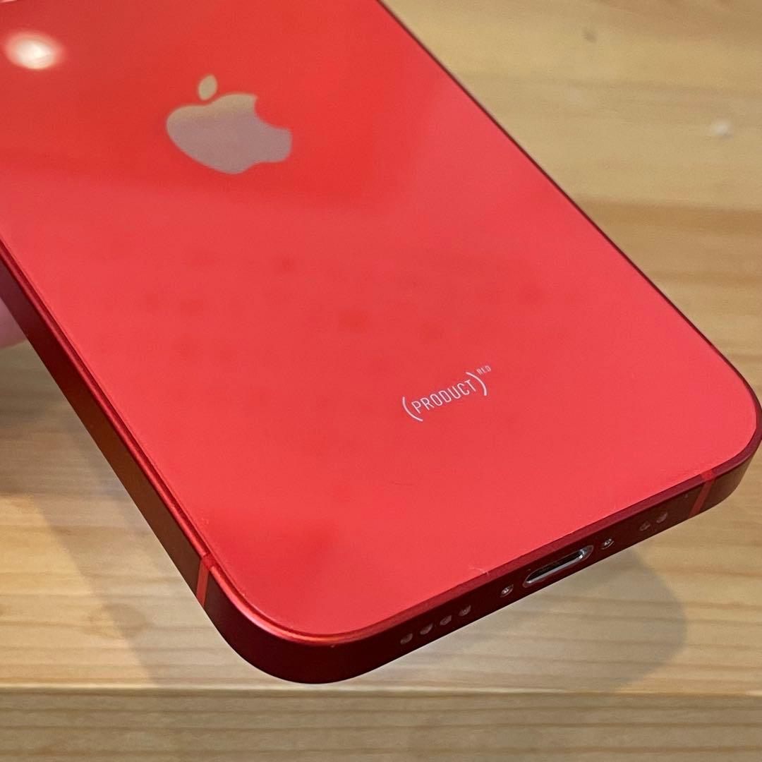 iPhone 12 mini 256GB ProductRed FaceID不可