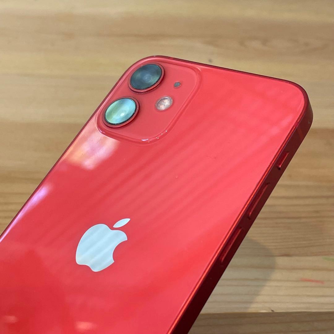 iPhone 12 mini 256GB ProductRed FaceID不可