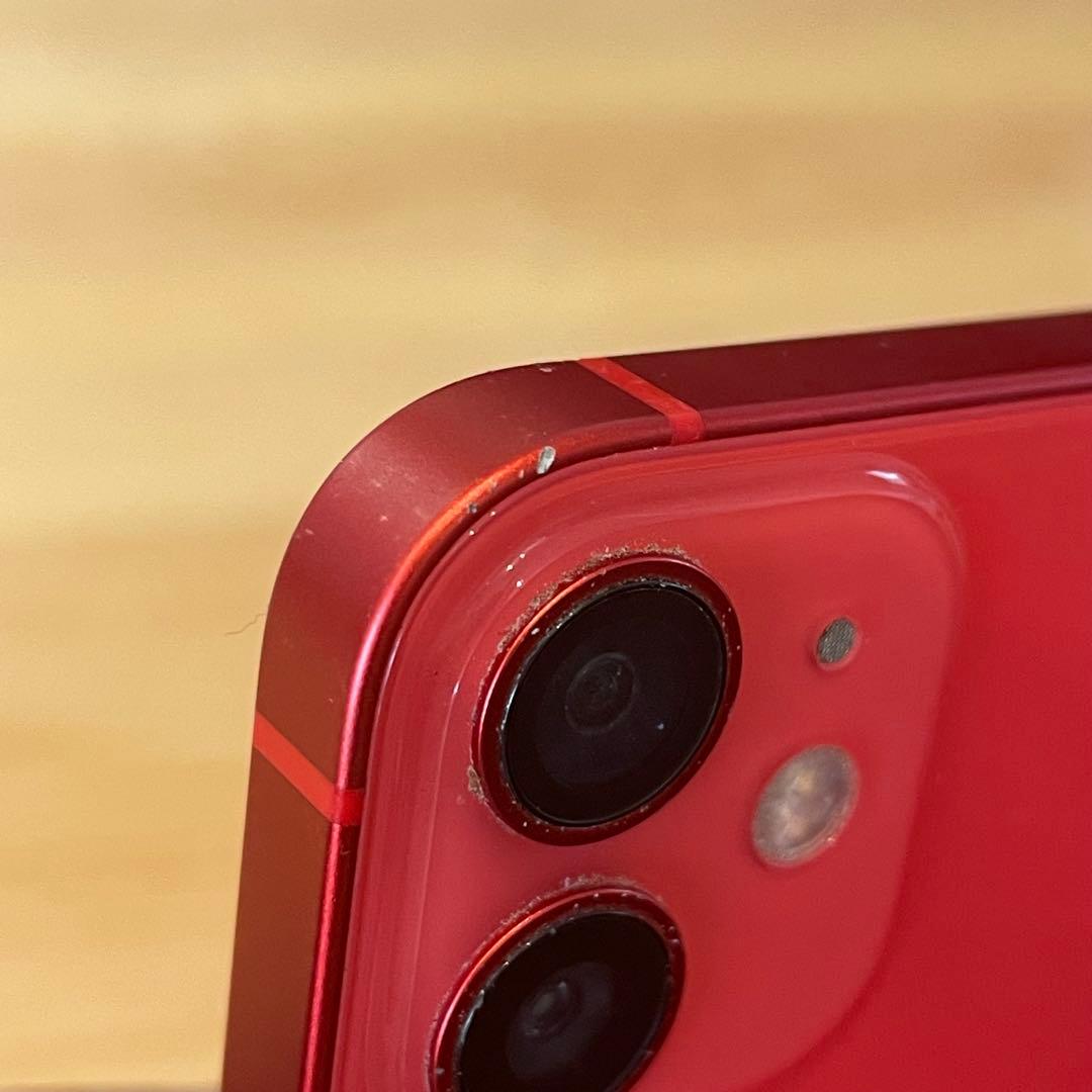 iPhone 12 mini 256GB ProductRed FaceID不可