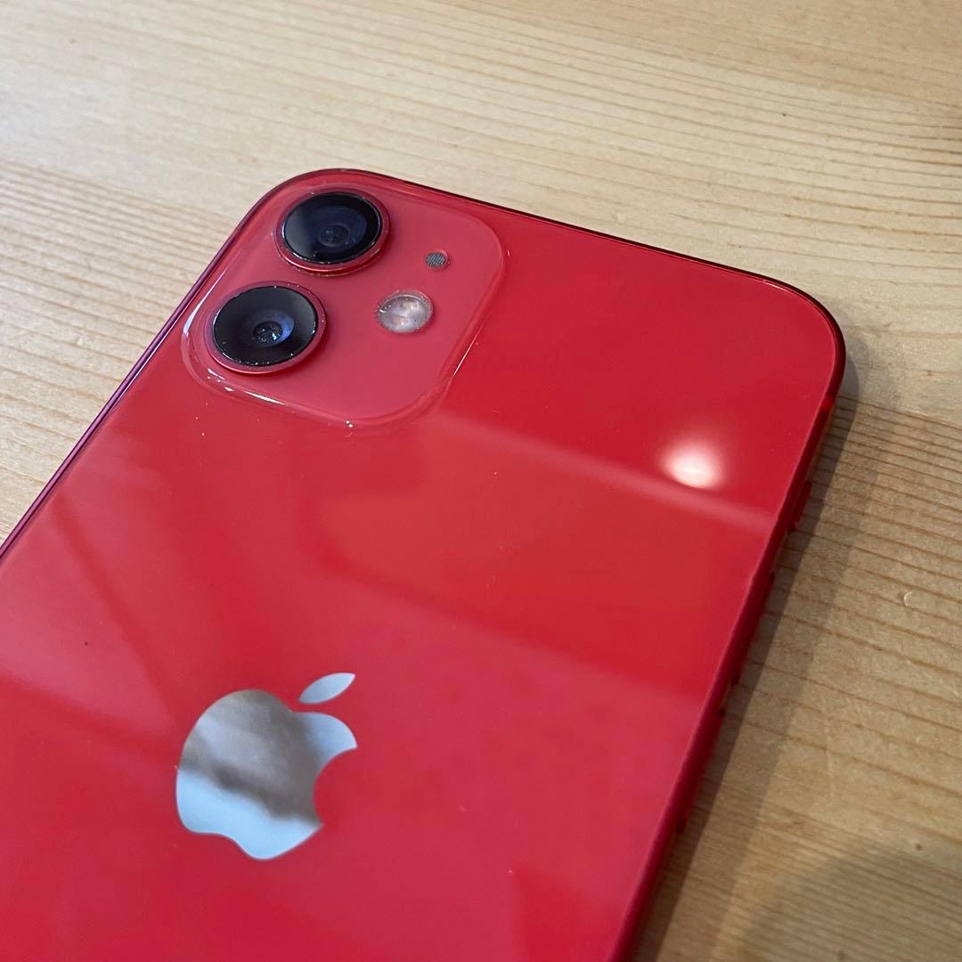 iPhone 12 mini 256GB ProductRed FaceID不可