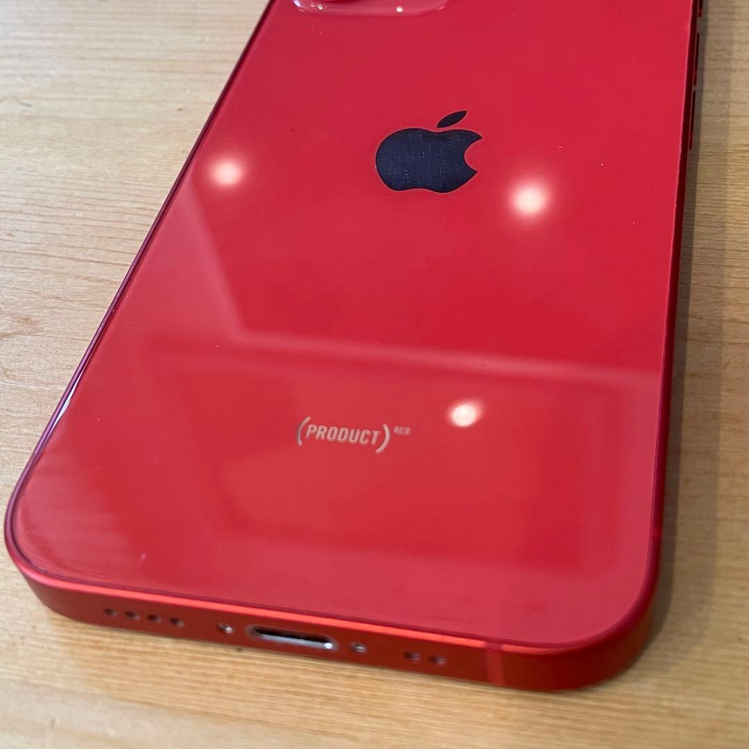 iPhone 12 mini 256GB ProductRed FaceID不可