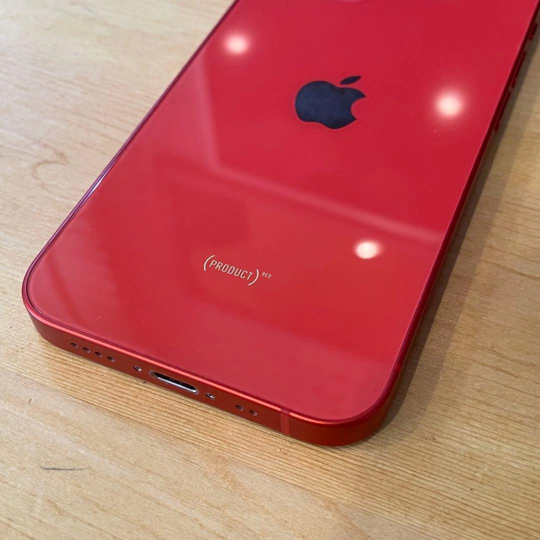 iPhone 12 mini 256GB ProductRed FaceID不可