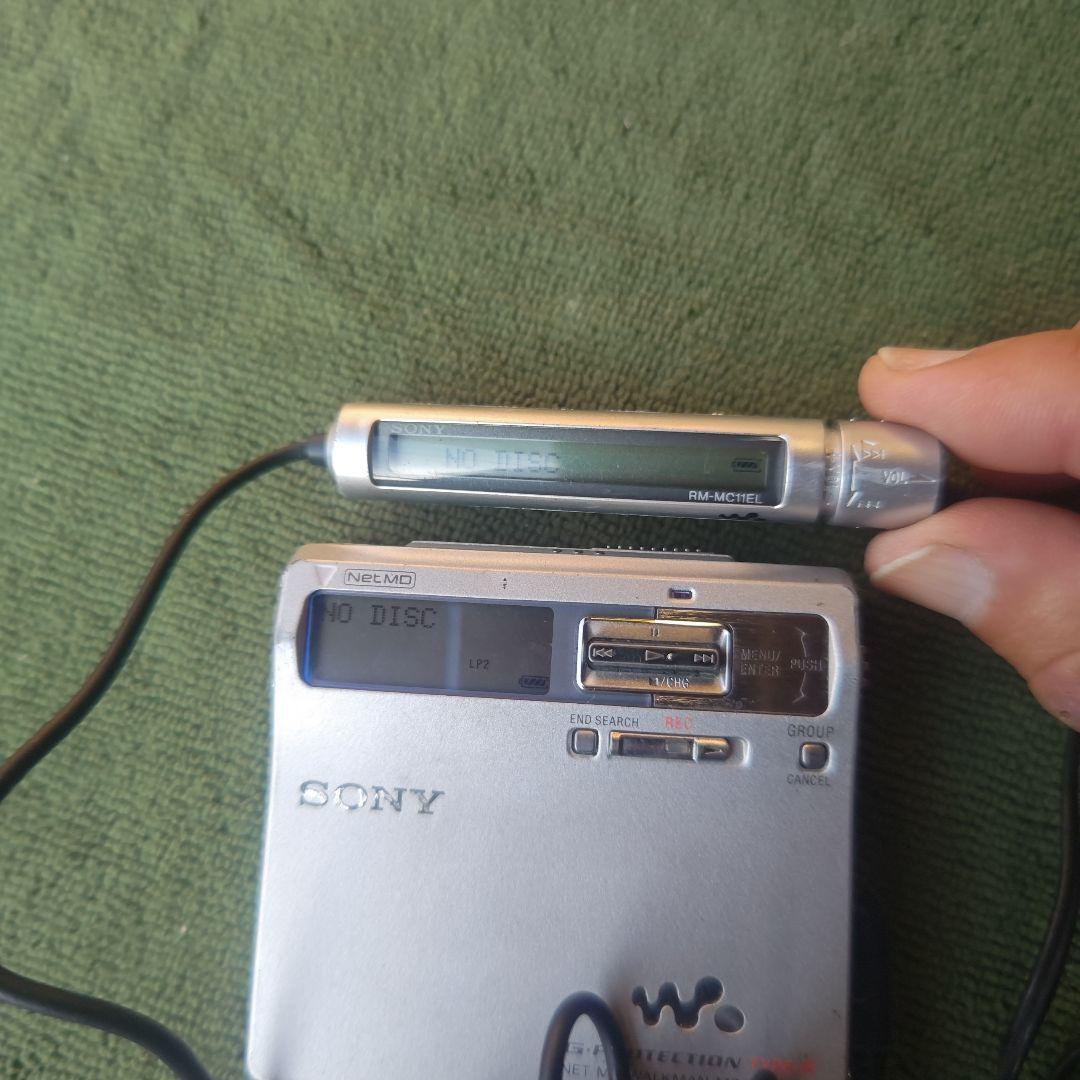 SONY MDレコーダー MZ-N1 乾電池ケース付き　ジャンク品