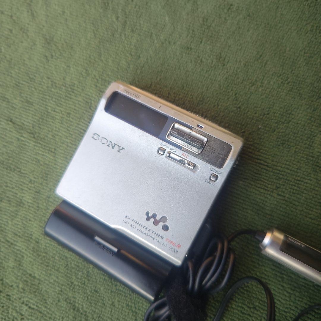 SONY MDレコーダー MZ-N1 乾電池ケース付き　ジャンク品