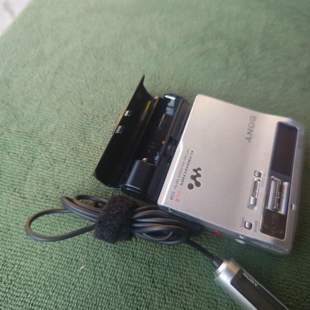 SONY MDレコーダー MZ-N1 乾電池ケース付き　ジャンク品