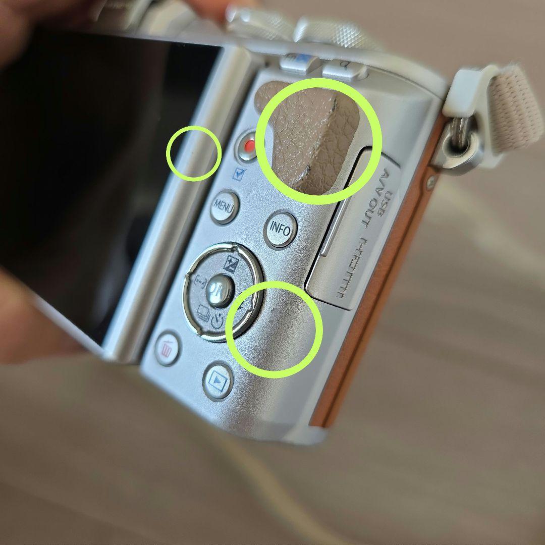 OLYMPUS PEN E-PL8 ブラウン デジカメ カメラ本体と付属品