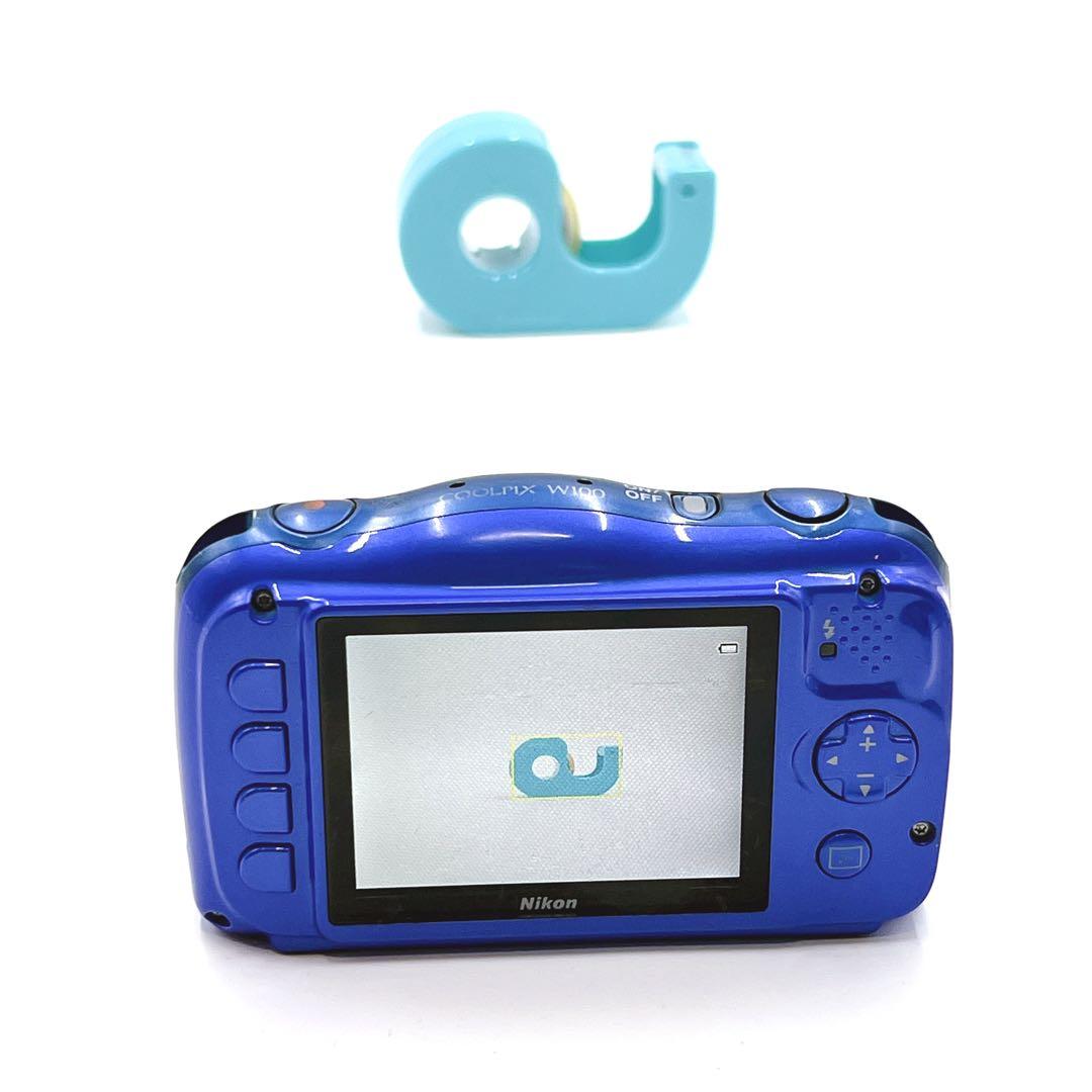 【美品】 Nikon COOLPIX W100 防水・耐衝撃カメラ 動作確認済