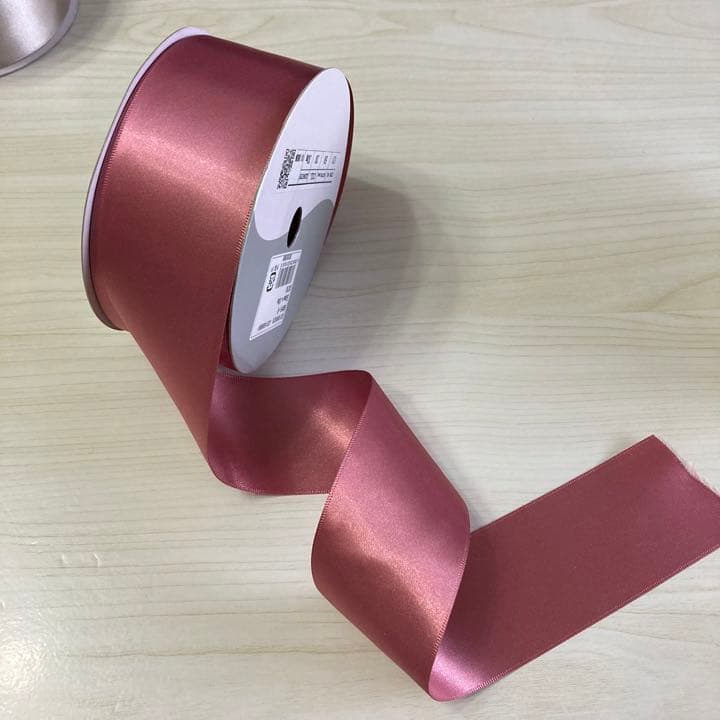 サテンリボン5㎝幅3巻セット