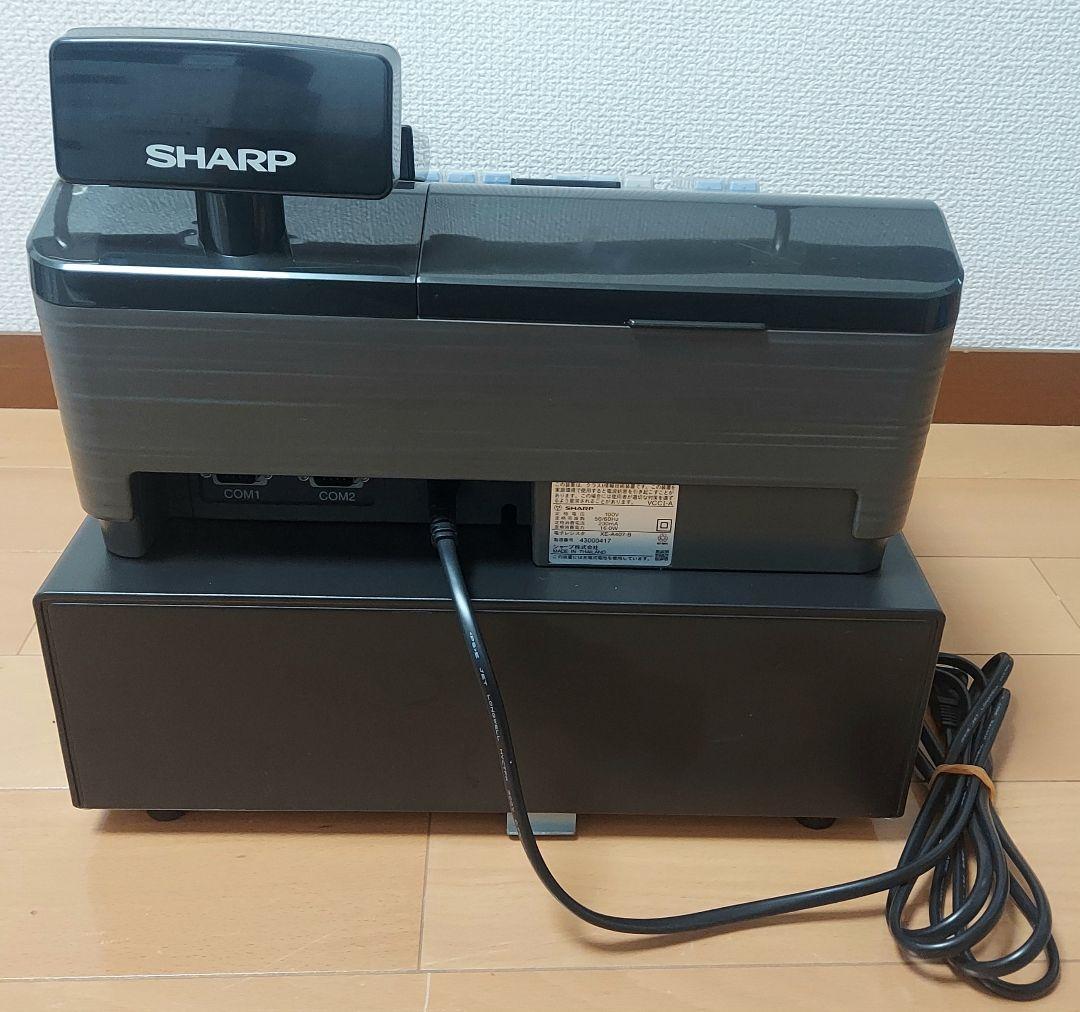 SHARP XE-A407 レジスター ブラック