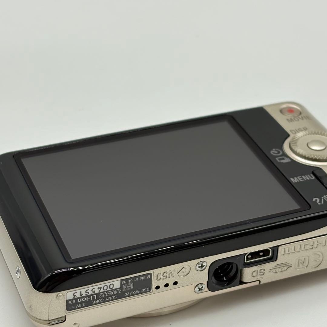 SONY DSC-WX220 動作確認済み 美品 本体＋バッテリー