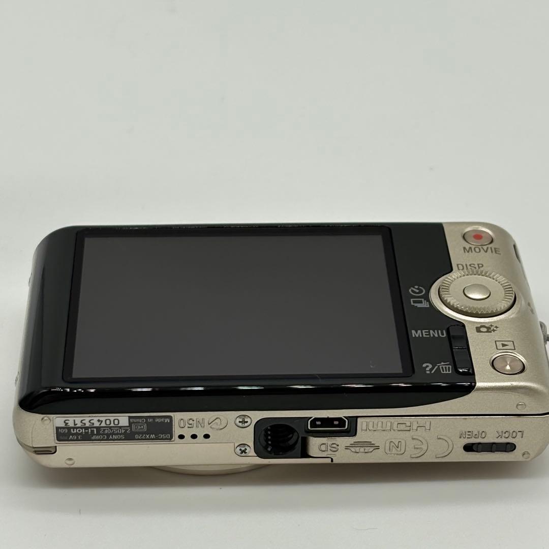 SONY DSC-WX220 動作確認済み 美品 本体＋バッテリー