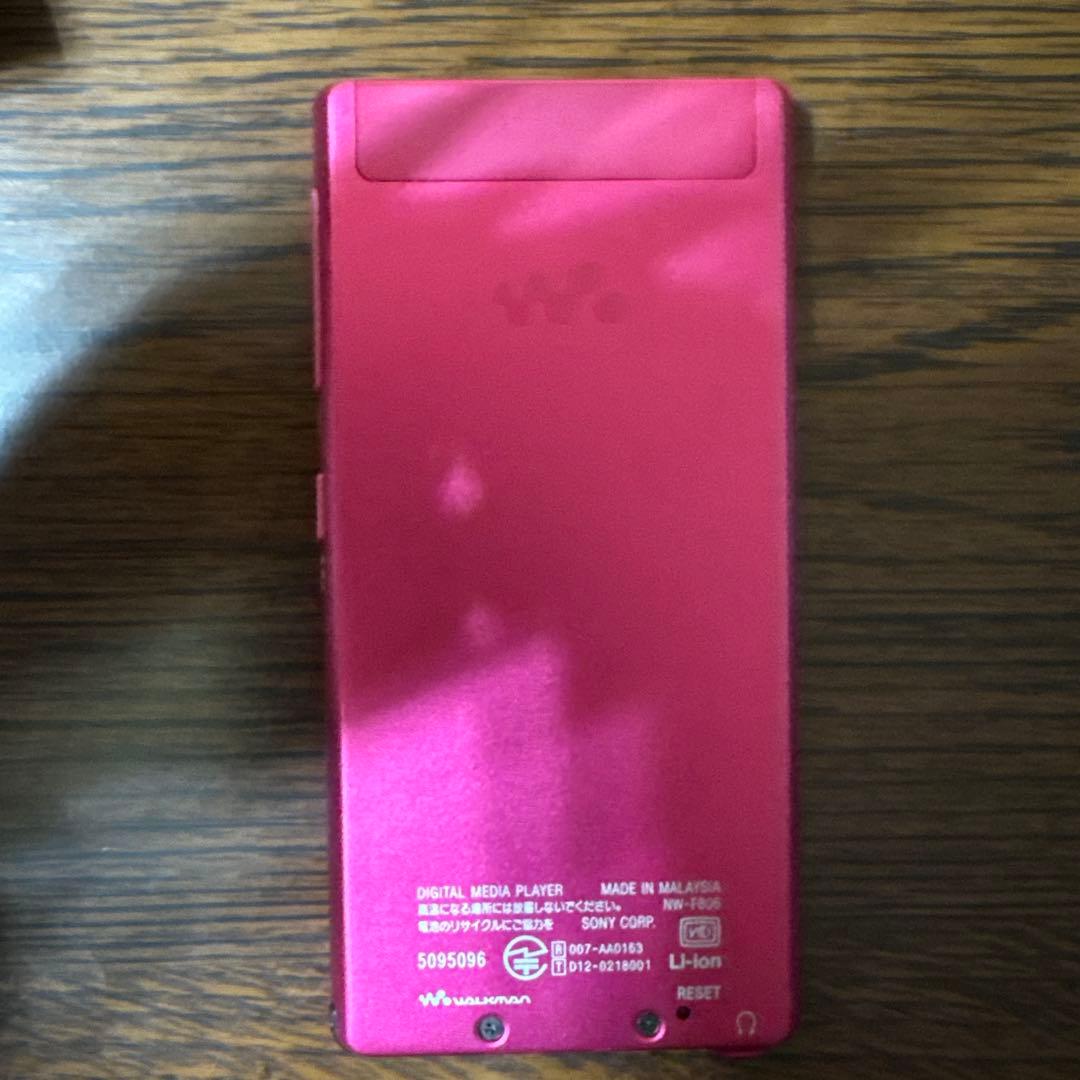 SONY WALKMAN ウォークマン NW-F806K 32GB ピンク