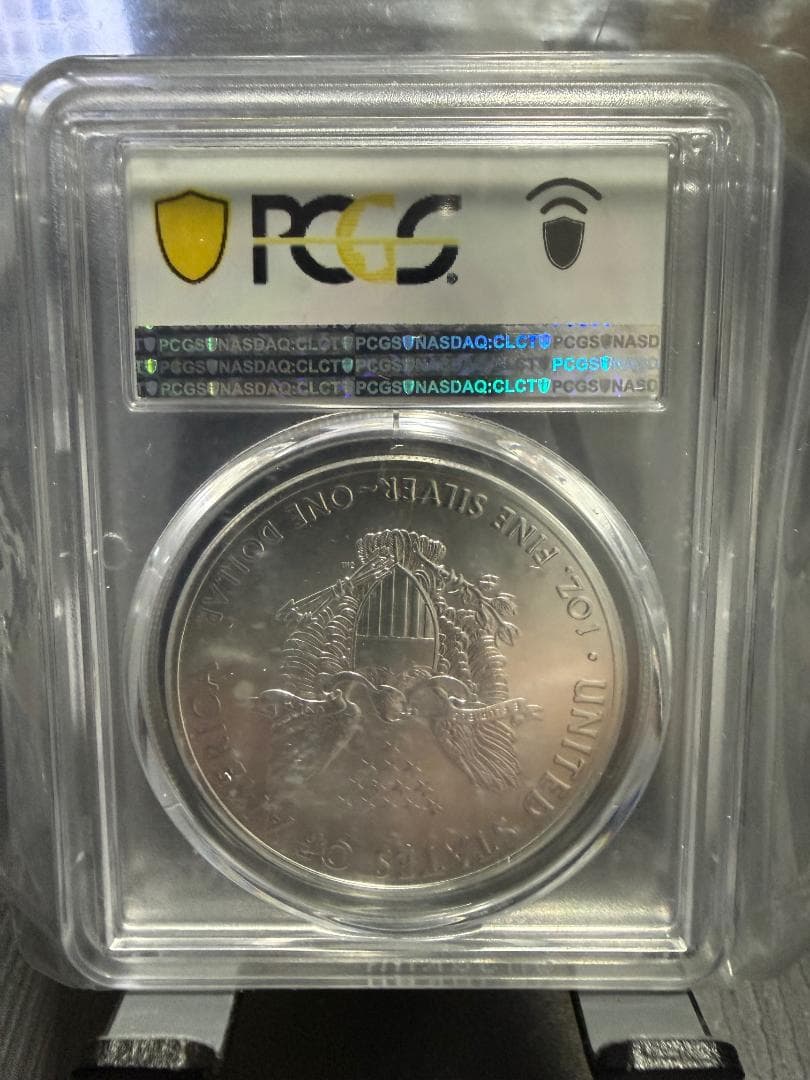 2021-(P) シルバーイーグル PCGS MS70 FDOI 緊急発行