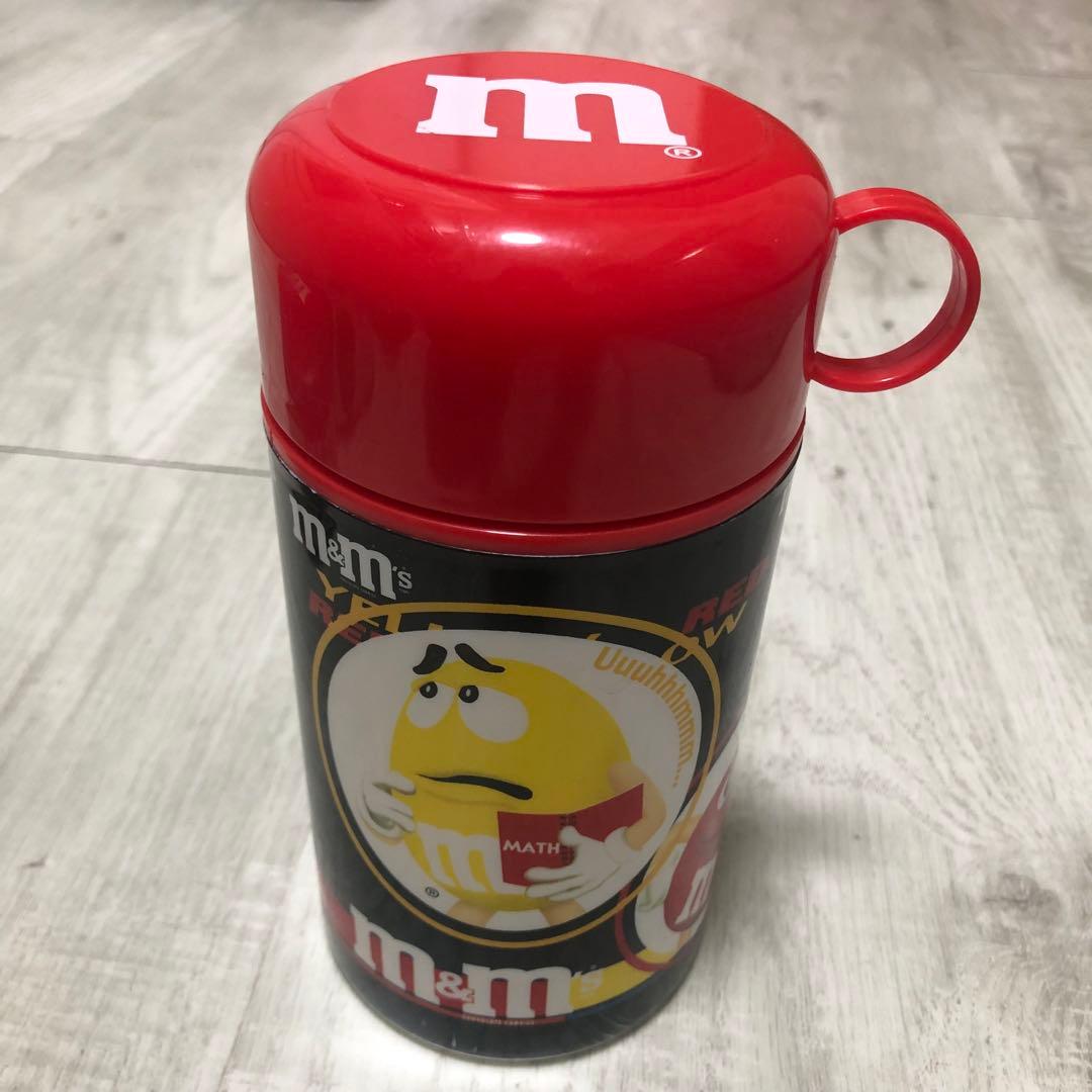 未使用デッドストックアメリカ限定M&M’sビンテージ水筒&小物れ3点セット