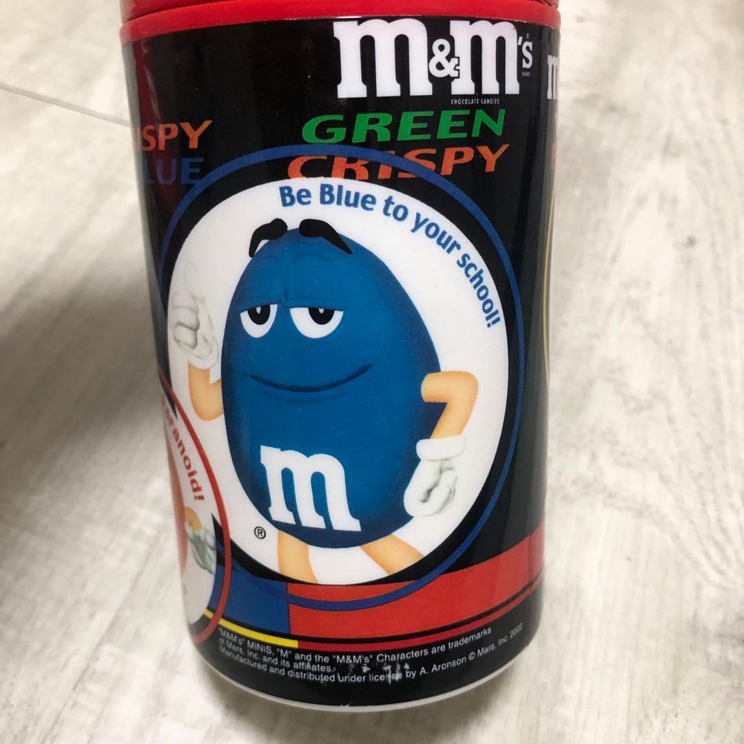 未使用デッドストックアメリカ限定M&M’sビンテージ水筒&小物れ3点セット