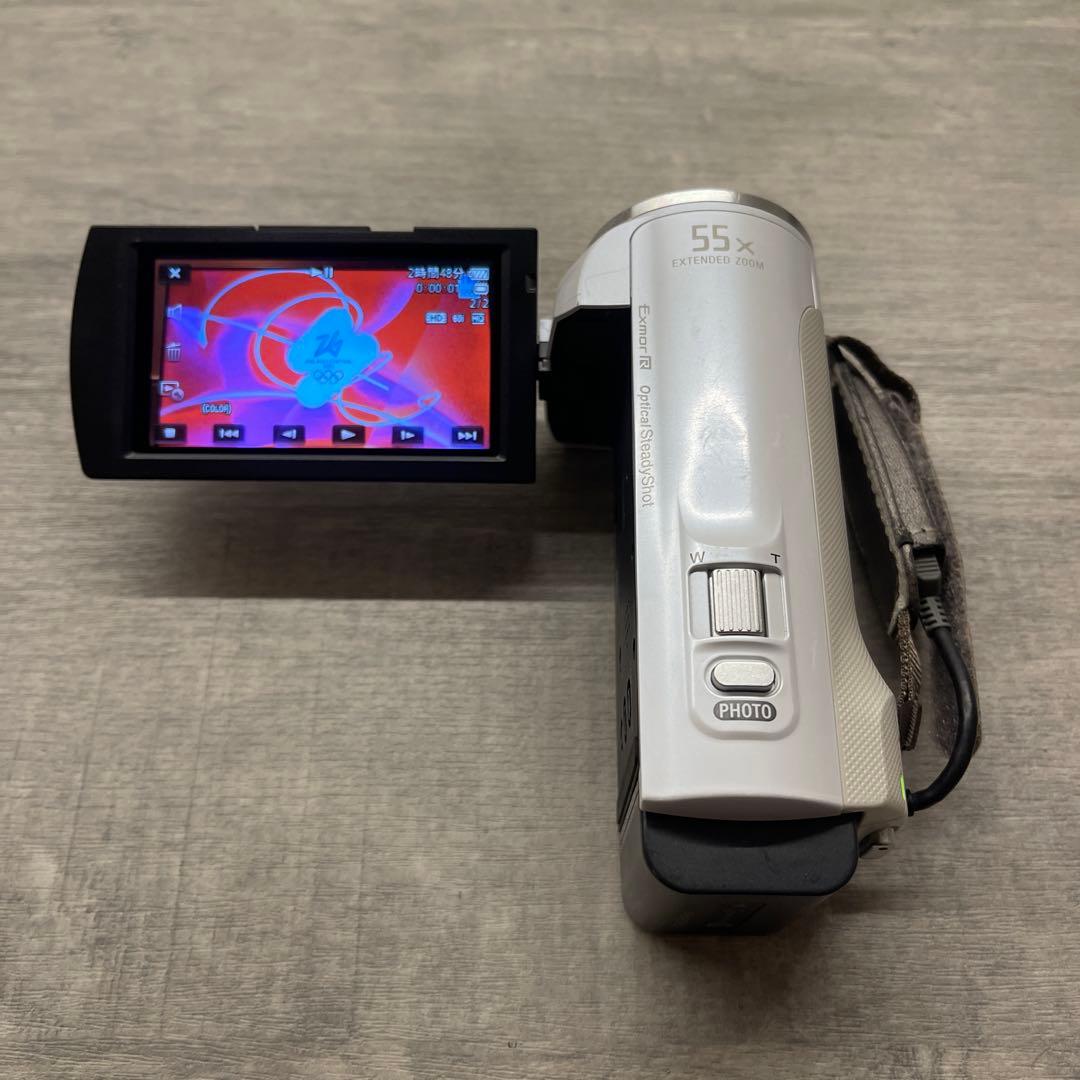 プロジェクター搭載HDビデオカメラ Sony HDR-PJ390