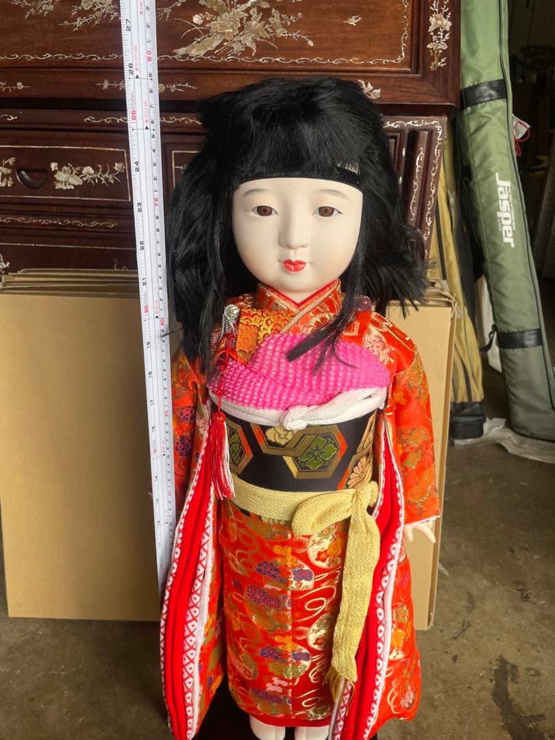 ペコちゃん（ミルキーはママの味〜）市松人形 三津路　日本人形 和装 レトロ