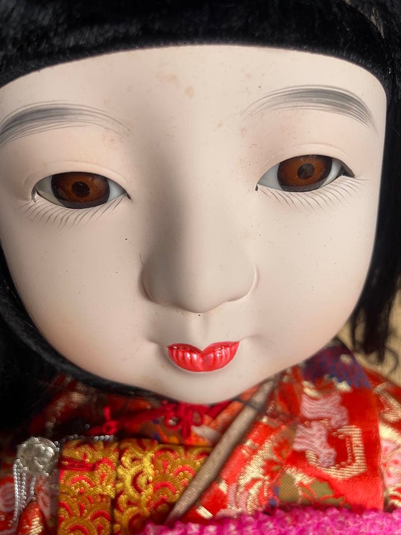 ペコちゃん（ミルキーはママの味〜）市松人形 三津路　日本人形 和装 レトロ