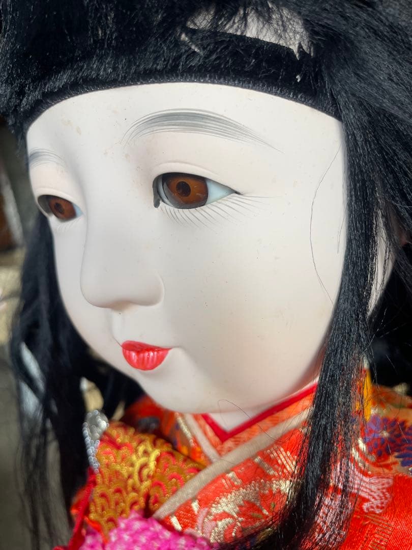 ペコちゃん（ミルキーはママの味〜）市松人形 三津路　日本人形 和装 レトロ