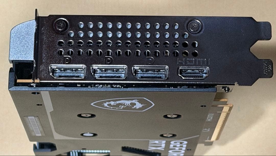 グラフィックボード・グラボ・ビデオカード MSI RTX5060 8GB